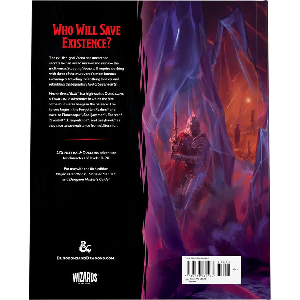 Produktbild Dungeons & Dragons RPG Abenteuer Vecna: Eve of Ruin englisch