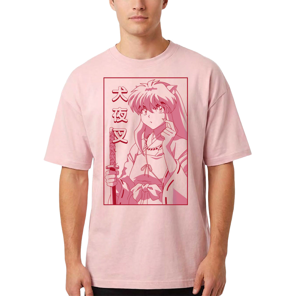 Product image Character T-Shirt for Inu Yasha Fans Pink