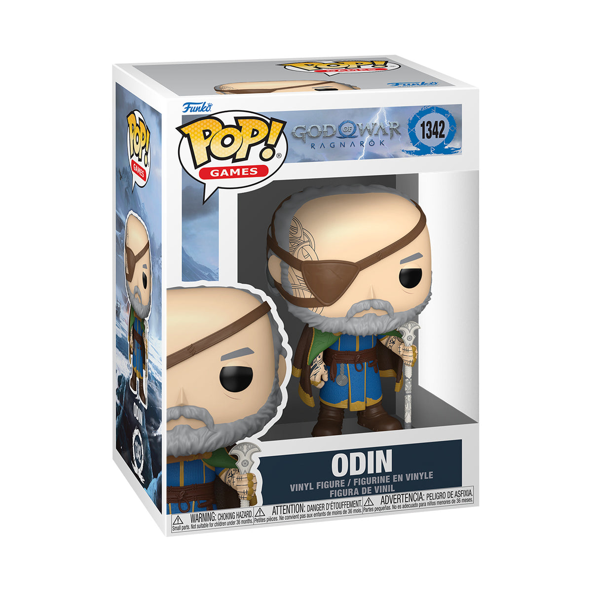Product image God of War: Ragnarok - Odin Funko Pop Figure