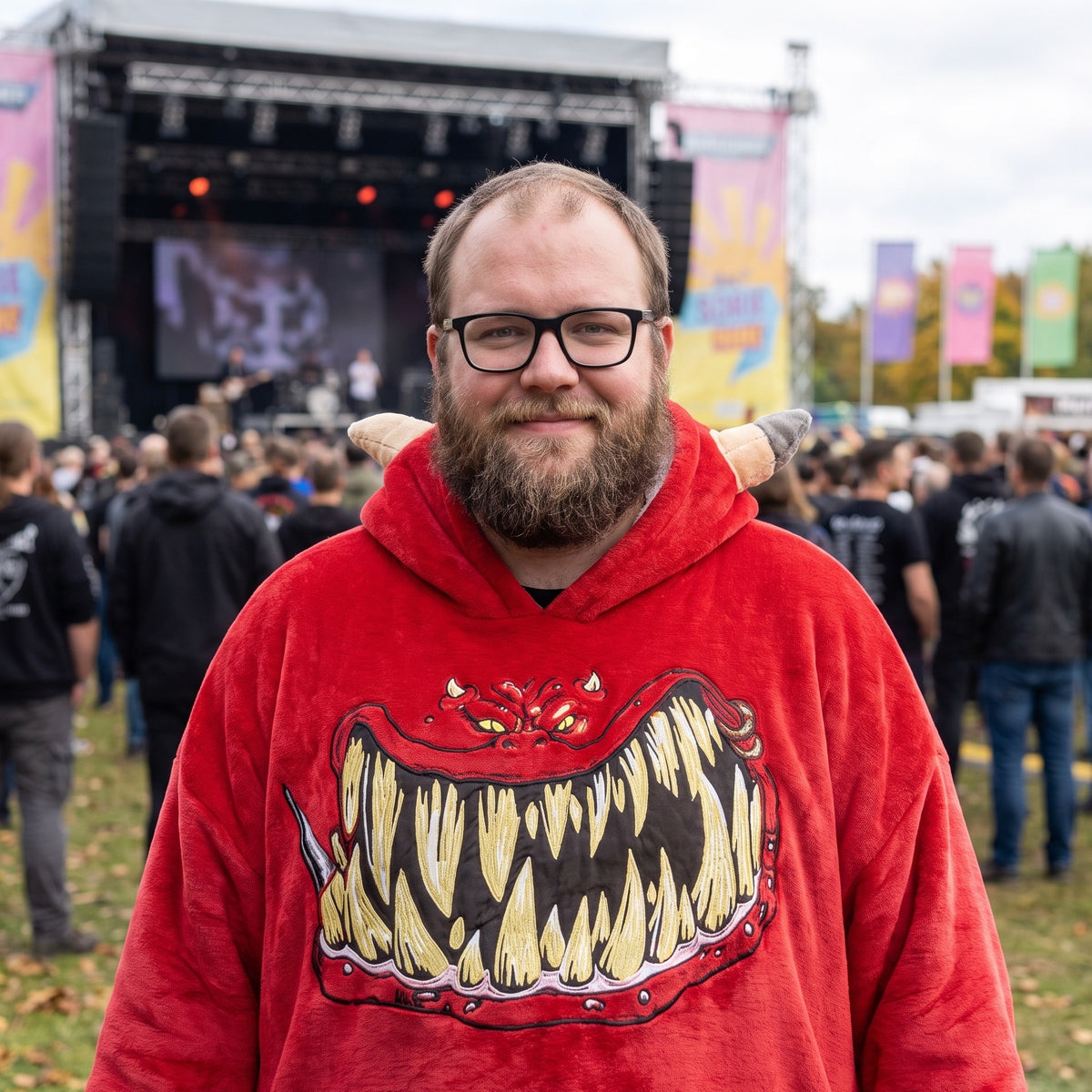 Product image Warhammer 40,000 - Red Squig Oversize Hoodie