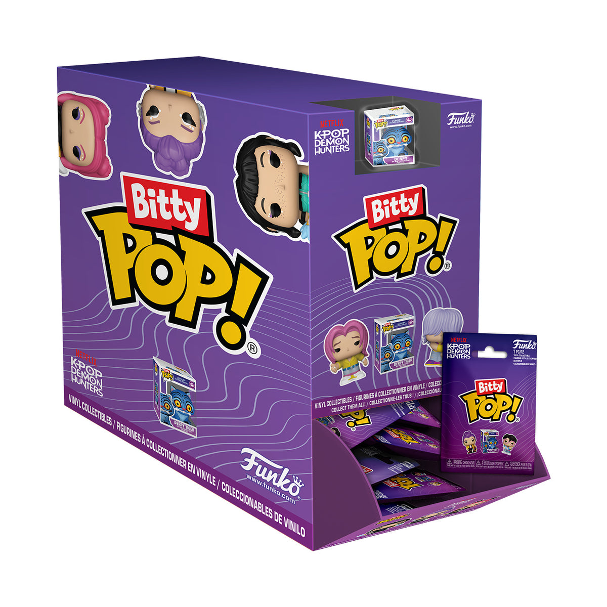 Product image KPop Demon Hunter - Mystery Mini Bitty Pop Figure 24-Pack Display