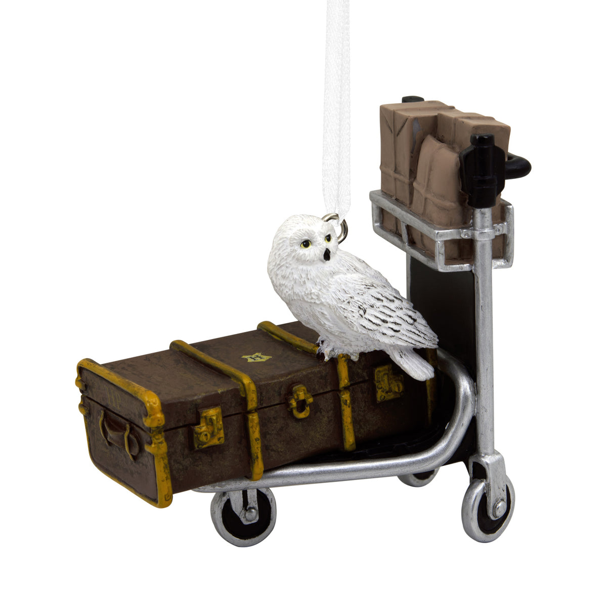 Product image Harry Potter - Hedwig with Luggage Trolley Christmas Tree Ornament