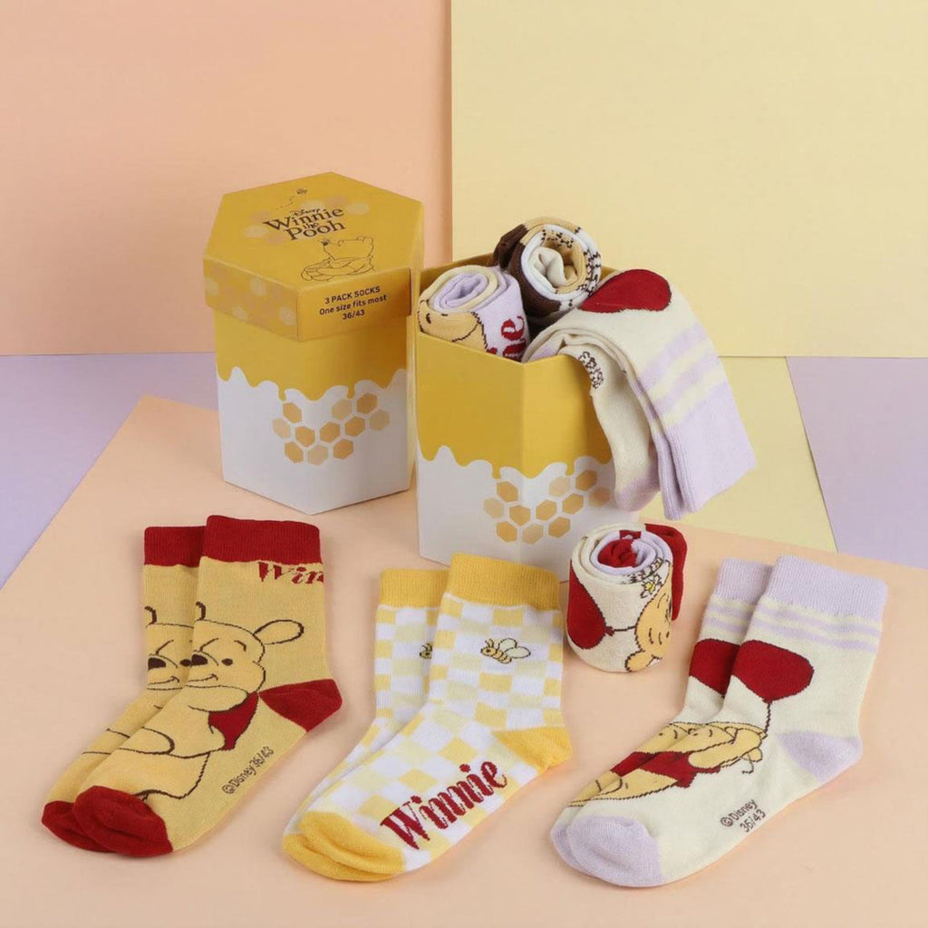 Product image Winnie the Pooh - Set of 3 Socks