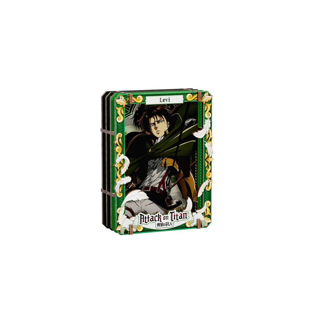 Product image Attack on Titan - Showdown Scenes Wooden Gallery 3D Mystery Wood Art