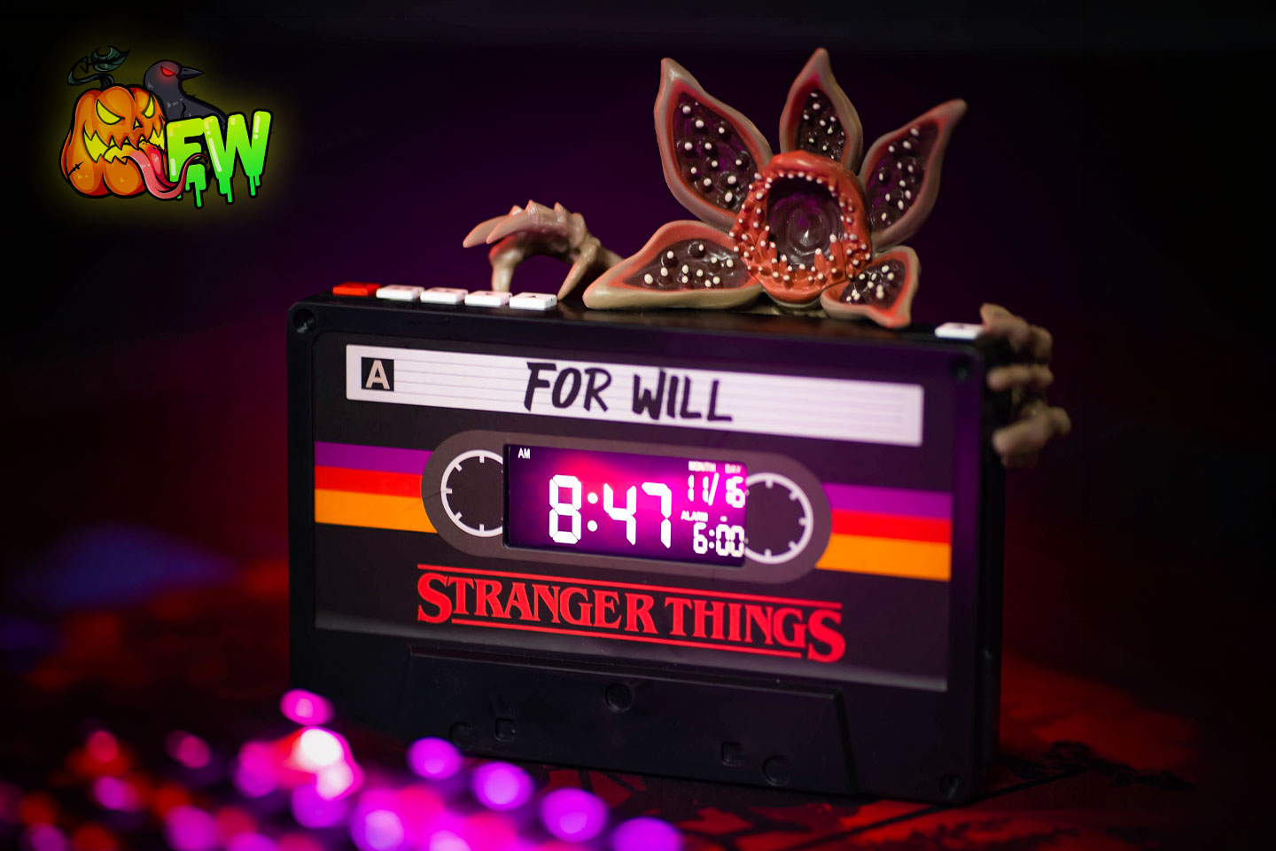 Stranger Things Demogorgon Alarm Clock